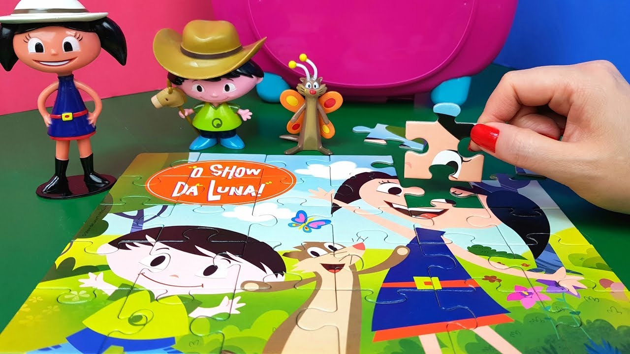 Vamos Montar Um Lindo Quebra Cabeça Show Da Luna De 30 Peças