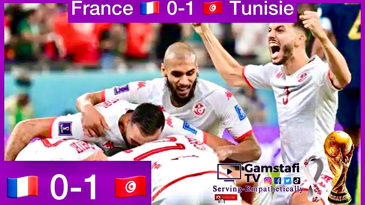 France Vs Tunisie Highlights Résumé du match Gamstafi TV YouTube