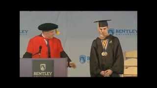 2014 Bentley Baccalaureate: Official Academic Hooding of Class President