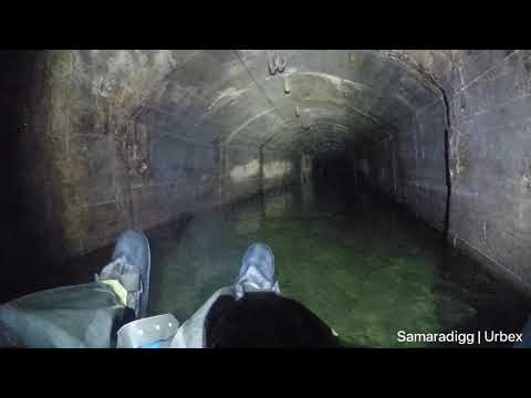 Недостроенный бункер Берии в историческом центре| Прогулка на надувной лодке по затопленным тоннелям