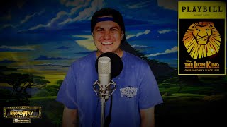 Circle Of Life || The Lion King || Acoustic Cover || Aaron Bolton #MusicalTheatreEveryday 2023