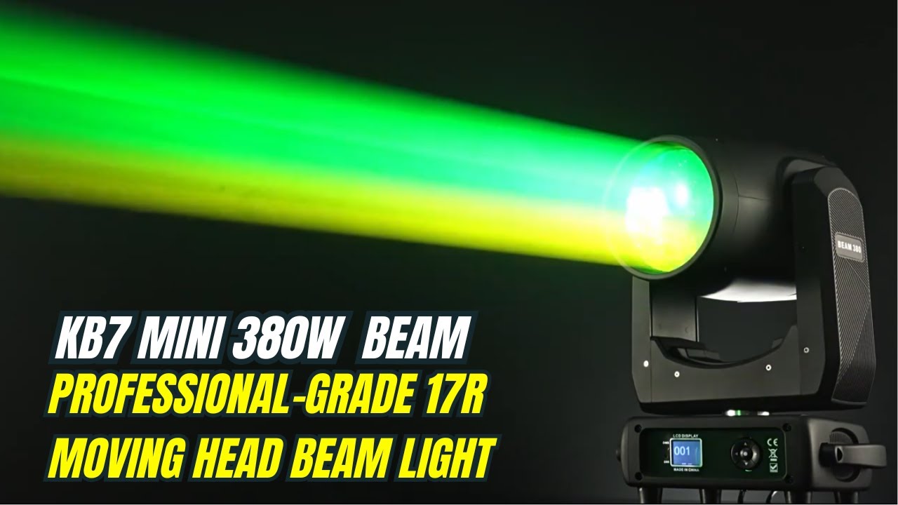 KB7 Mini 380W Moving Head Light 17R Beam Light