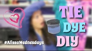 DIY Yin Yang Tie Dye! #AlissaWednesdays