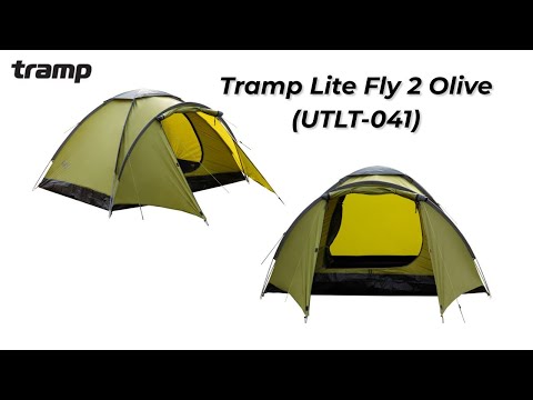 Намет Tramp Lite Fly 2 Olive (UTLT‑041) — ваш надійний супутник у природі, видео 1