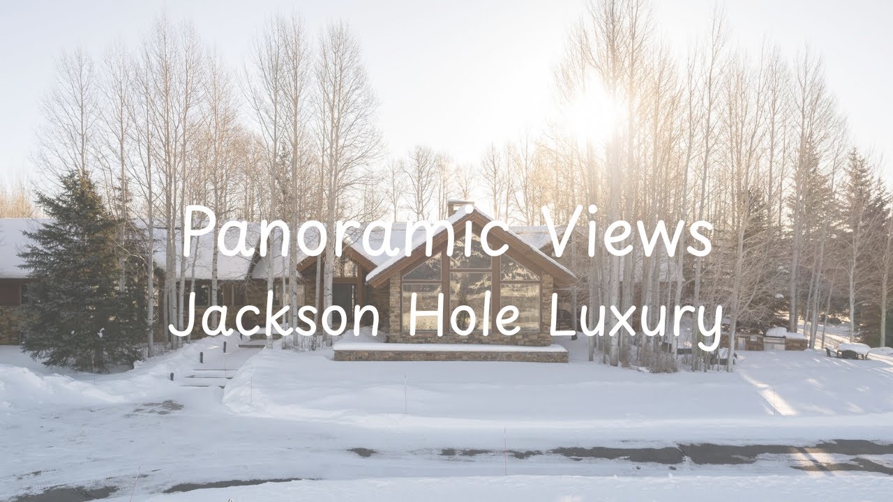 Luxury Jackson Hole Home Tour | Panoramic Teton Views | 2540 Trader Road, Jackson WY