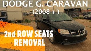 Dodge Grand Caravan  2nd ROW STOW AND GO SEATS REMOVAL / INSTALL