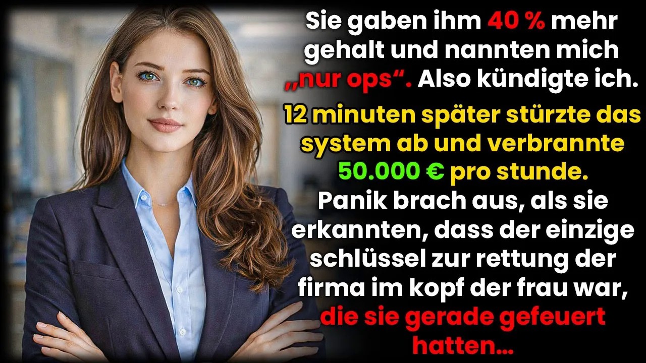 HR verteidigte die Gehaltslücke – ich kündigte sofort  Dann gerieten sie in Panik