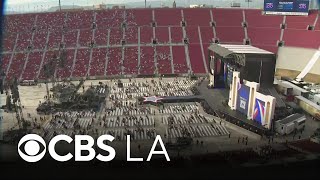 Los Angeles Coliseum draws large crowd for America 250 celebration, Fourth of July fireworks show