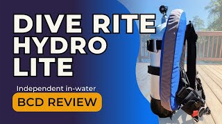 Dive Rite Hydro Lite BCD Review - Best Backplate and Wing screenshot 5