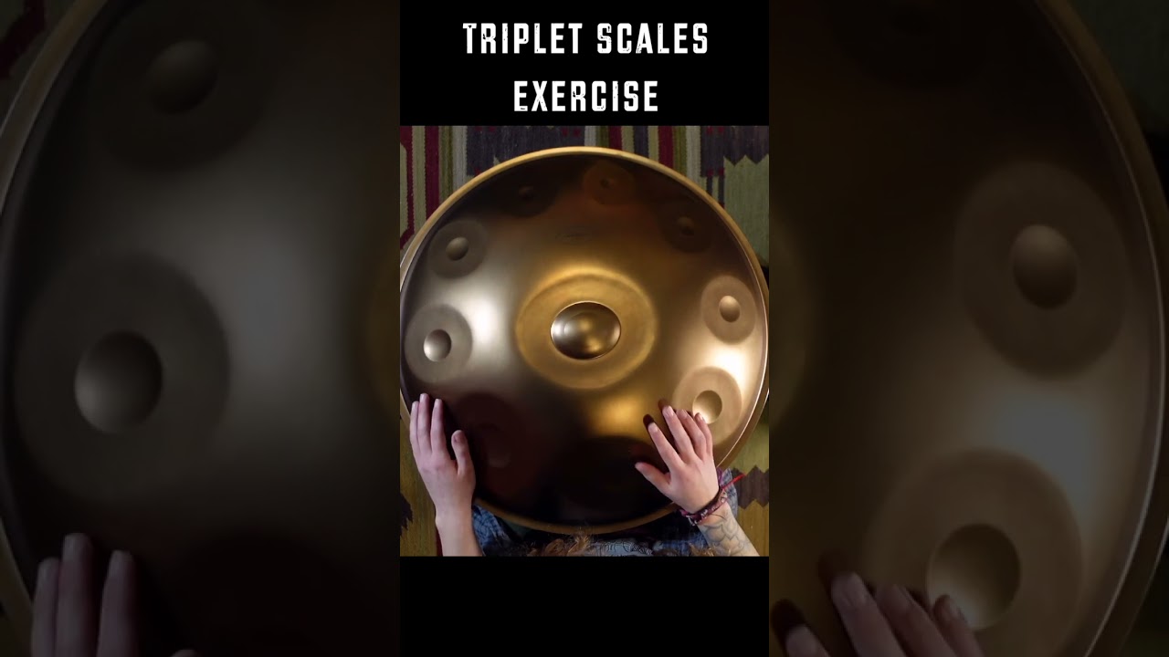 Mini Handpan Tutorial | Triplet Scales
