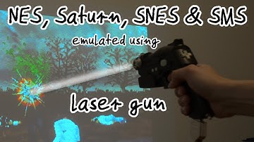 Light Gun Reviews 127: Playing NES, Saturn & Master System with a laser gun