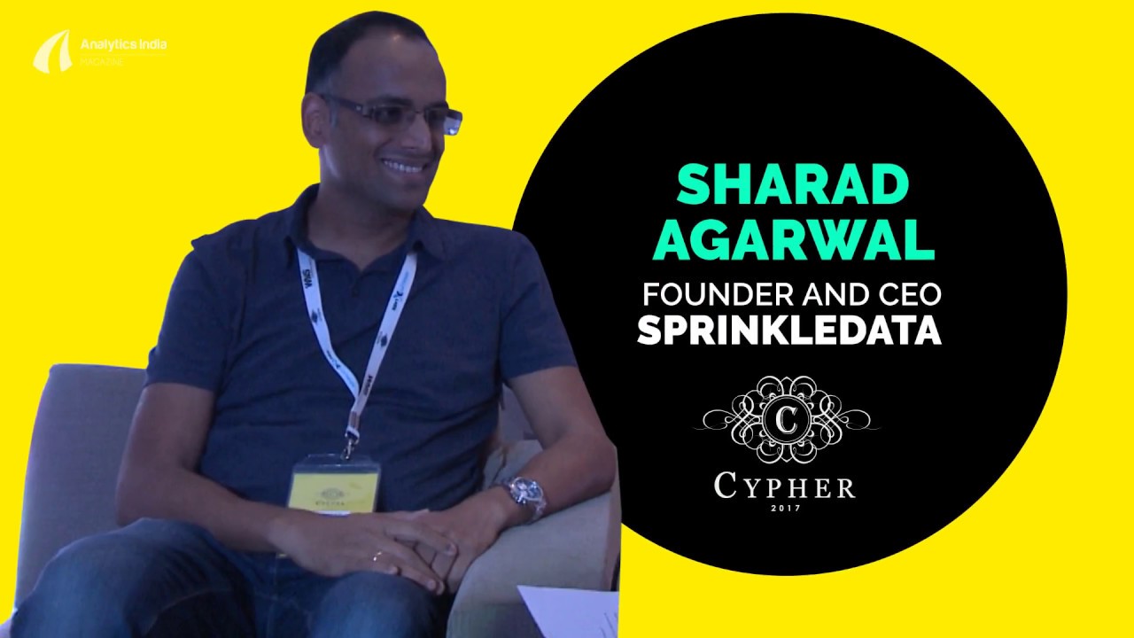 Deeper Insights: Sharad Agarwal of Sprinkledata talks to AIM big data in healthcare