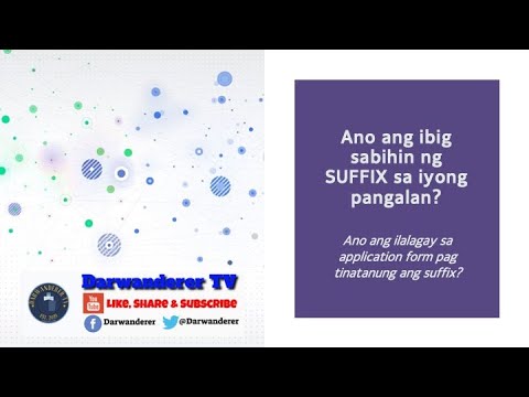 Video: Ano ang ibig sabihin ng medical suffix ous?