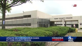 Spike in COVID-19 cases reported at York County Prison