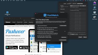 PostWatch and Pushover Setup screenshot 2