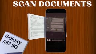 How To Scan Documents With Samsung Galaxy A57 5G screenshot 5