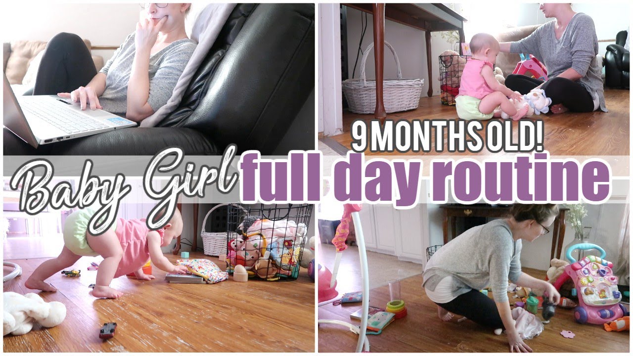 BABY FULL DAY ROUTINE | DAY IN THE LIFE OF A BABY - YouTube