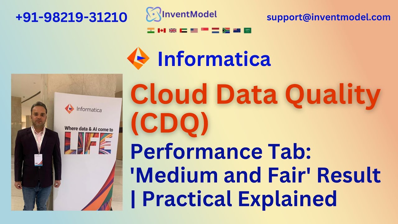 Informatica Cloud Data Quality | Performance Tab: 'Medium and Fair ...