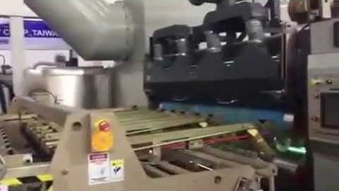 Flexo printer die-cutter with counter ejector stacker(Fixed structure)