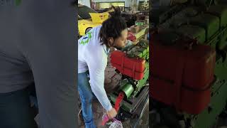 Starting A Vintage 3-Phase Diesel Generator Sr3 Crank Start St. Lucia