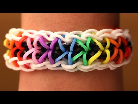 half acht films lichten Rainbow Loom Nederlands - Fossil Armband || Loom bands, rainbow loom,  tutorial, how to - YouTube