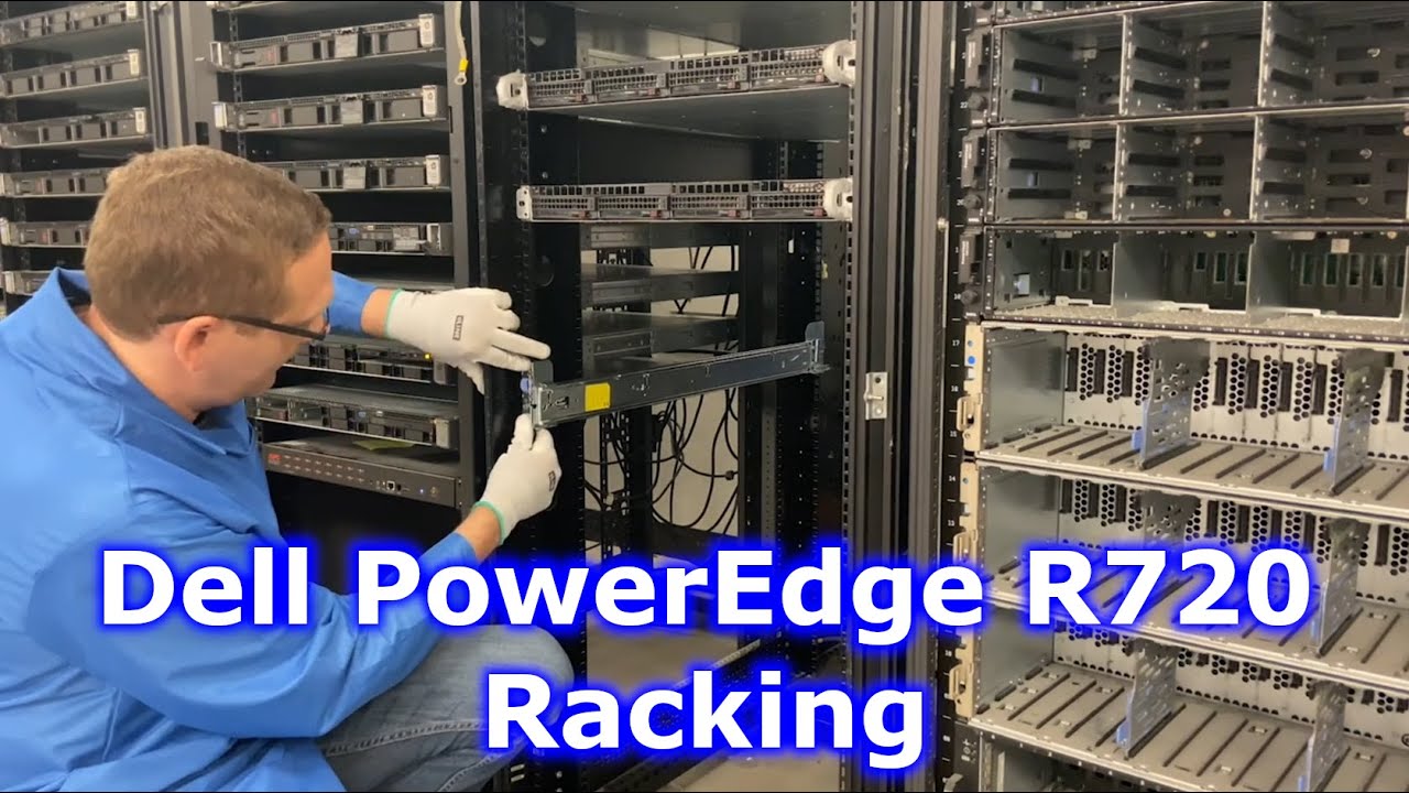 Dell PowerEdge R720 How To Rack A Server Data Center Racking Dell PowerEdge R720 How To Rack A Server Data Center Racking