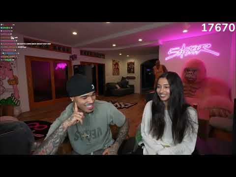 Bb Trickz lit up as soon as she figured out how to use PlaqueBoyMax’s soundboard 😭
