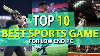 Top 10|Best Game For Low End PC| Sports Games For Low End PC|4GB Ram| Intel I3 |Best Game List screenshot 4