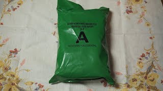 United Nations forces 24h ration menu A part 1/2