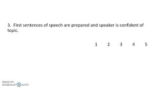 Impromptu Speech Assignment Explanation
