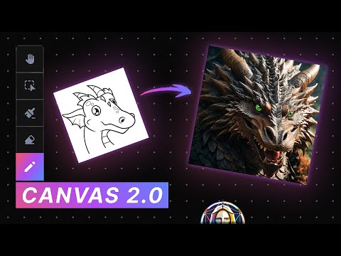 Видео: Leonardo Ai Canvas 2.0 💥 Как пользоваться | Леонардо АИ Гайд