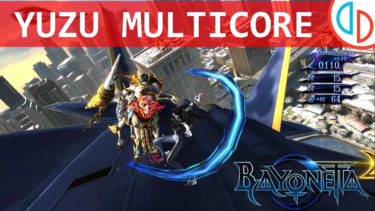 Bayonetta 2, yuzu Emulator Early Access 543 (MULTICORE)