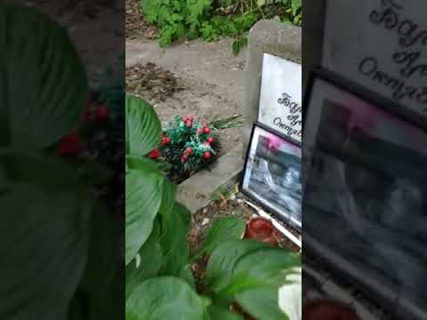 Могила Алексея Балабанова на Смоленском православном кладбище в Санкт-Петербурге