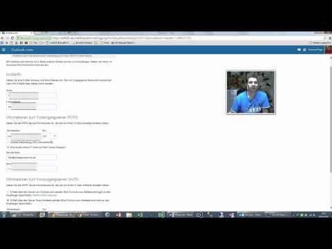 Outlook.com Email Konto einrichten externer Server
