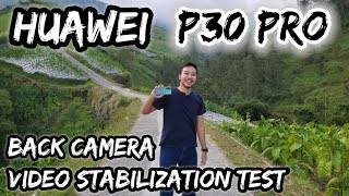 Huawei P30 Pro Kamera Belakang Video Sample Stabilization Test 2021