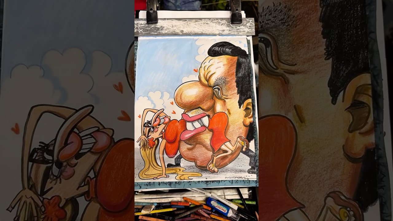 Extremely Funny Caricature Drawings 🤣 