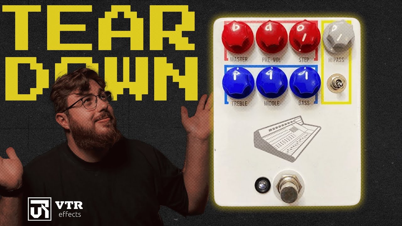 Desmontamos o JHS Colour Box v1 (OG) | VTR Effects Teardown #21