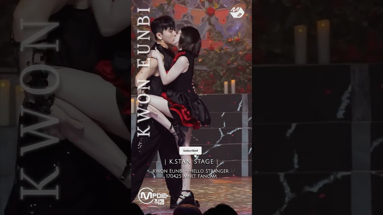 This stage is so grand and eunbi is so gorgeous😍 