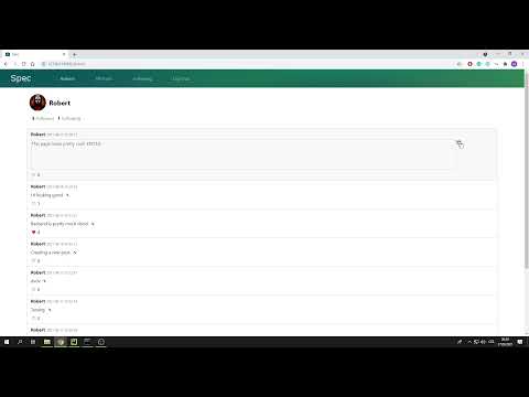 CS50 Web Programming: Project 4 Network