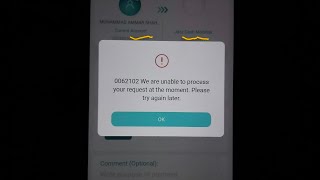 Faysal Bank Error 0062102 0062102 We Are Unable To Process Faysal Bank