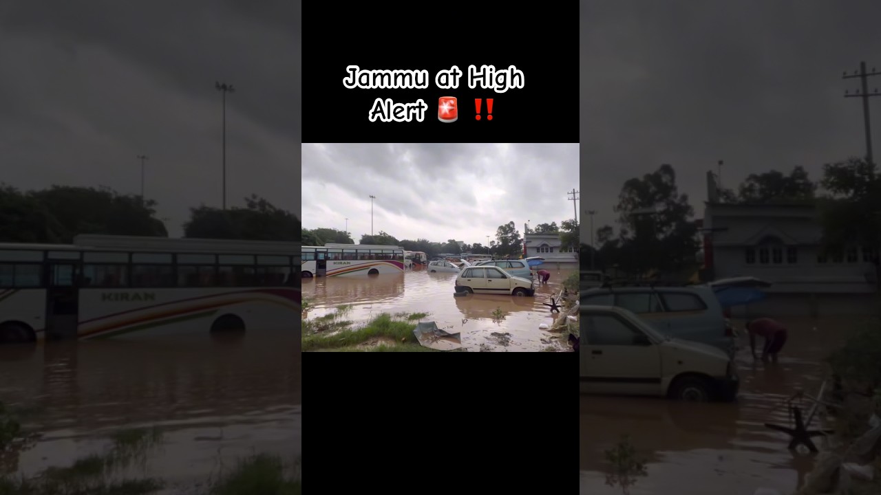 JAMMU AT HIGH ALERT 🚨 😱 
