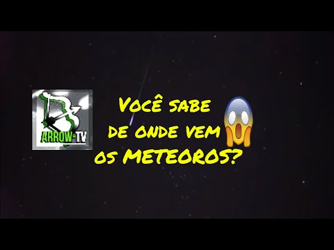 Vídeo: De onde vieram os meteoros?