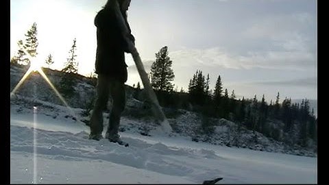 Setting a Net Under the Ice