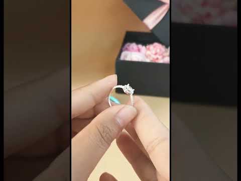 Video Nhẫn Nữ Bạc 925 Hình trái tim Đính Đá Bạc Hiểu Minh... - youtube