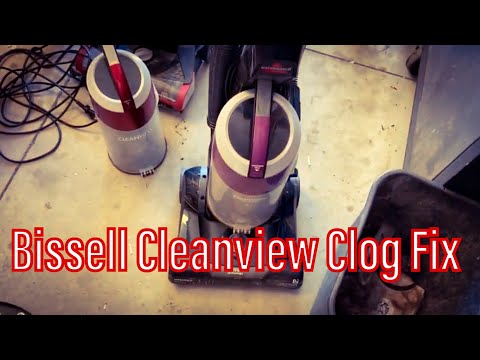 Bissell Vacuum Hose Clogged
