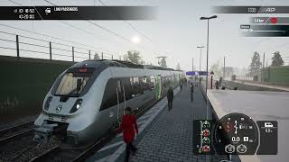 1015 Markkleeberg-Gaschwitz-Magdeburg - Rapid Transit - DB BR1442 S-Bahn Silver - Train Sim World 4 screenshot 5