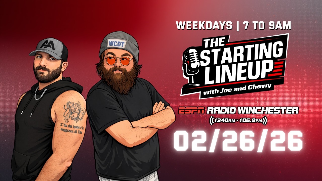 The Starting Lineup | Friday, Feb. 26th, 2026