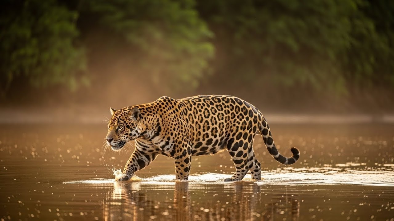 The Ghost of the Amazon: Jaguar's Kingdom 🐆 | 4K Real Nature Sounds