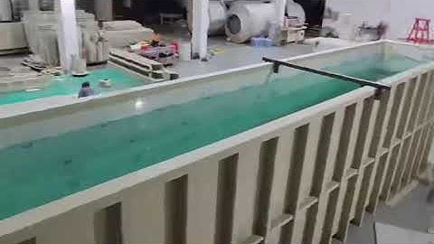 anodizing and rinse PP tanks water leakage testing video