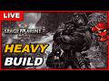 🔴 Space Marine 2 LIVE: Heavy Class Build Lab (Ops + Stratagems)